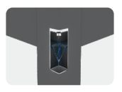 Model NX60 Drainage System: Water being flowed into post